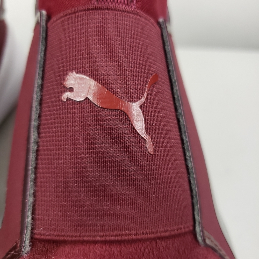 PUMA Women's Sneakers size 8 red burgundy - Picture 10 of 13